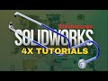 Stethoscope Design | How to model stethoscope | 4X Tutorials | Solidworks Tutorials