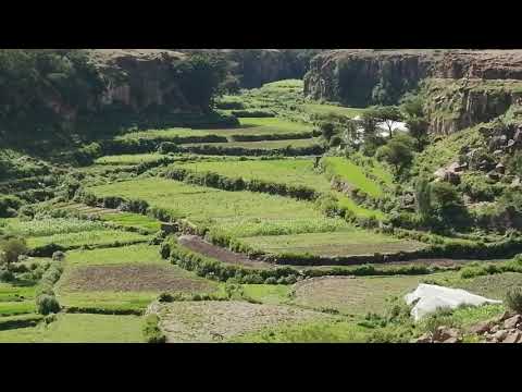 أجمل منظر من وادي سربه في ذمار