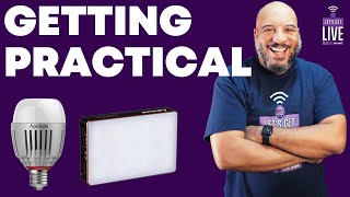 Practical Lighting for Your YouTube Studio Setup: APUTURE MC & B7C screenshot 3