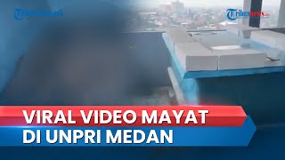 Viral Video Dugaan Mayat di UNPRI Medan, Diletakkan di Bak Air Lantai 9 & Kondisi Sudah Membusuk