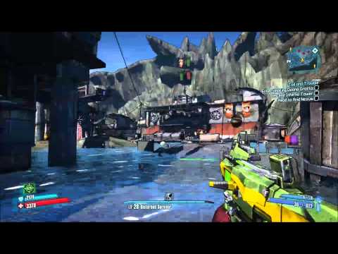 Borderlands 2 Funny Glitches (Enemy Hits Skybox)