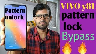 Vivo Y81 Pattern Lock BYpass Latest Trick | Vivo pattern Lock reset+remove