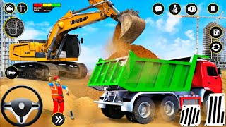 Real City Construction Simulator 2026 | Heavy JCB Excavator Construction Games | Android GamePlay screenshot 5