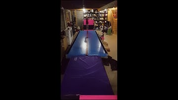 Working on a new skill-Front Pike 😆