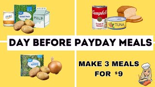 MAKING 3 DINNERS for $9 | Budget Meals for Two | Ardent Michelle