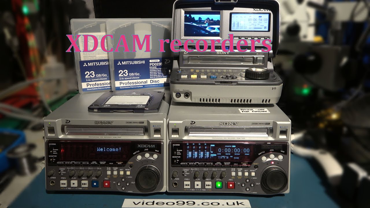 Perhaps the last media based professional format: XDCAM