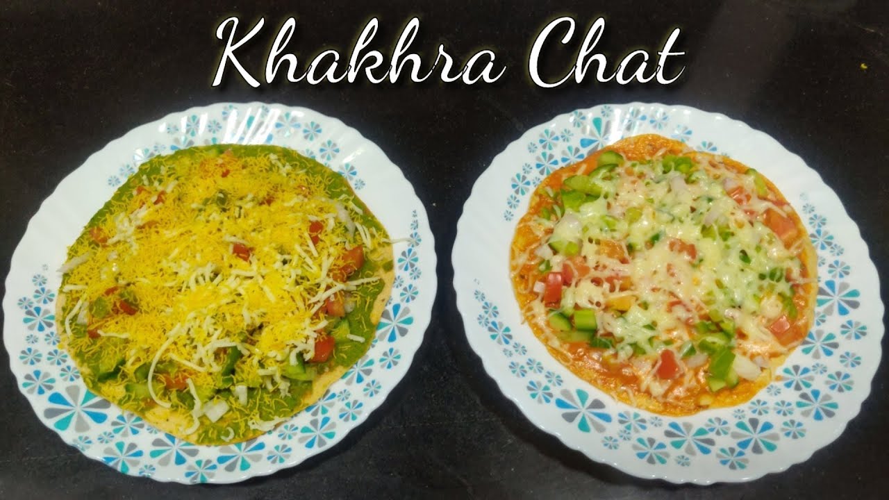 Khakhra Pizza Khakhra Chat Masala Khakhra Easy & Quick Recipe