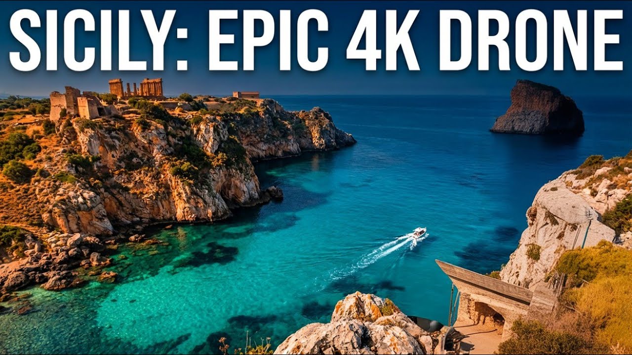 Sicily, Italy 🇮🇹 | 4K Drone Footage 