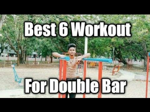 Parallel Workout |How To do double bar workout| parallel bar exercises | full body ...