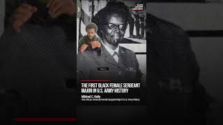 Mildred C. Kelly first black female sergeant major