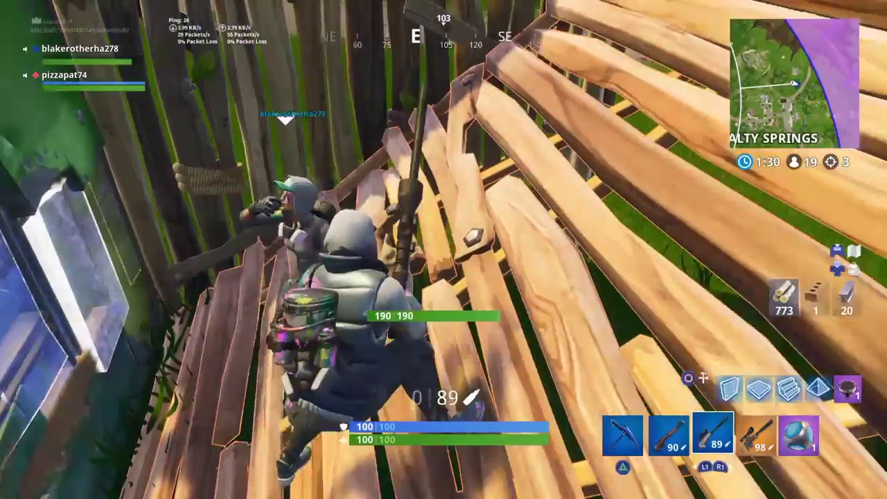 Fortnite gameplay w Blake sniper shoot-out - YouTube