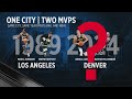 Could Denver be home to 2 MVP winners in the same year?
