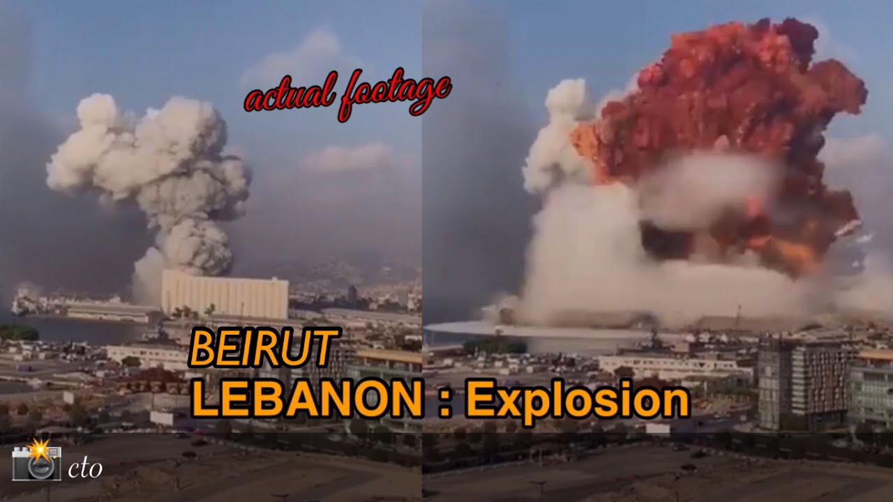 Pagsabog sa Lebanon | Lebanon Explosion 2020  | Beirut,Lebanon