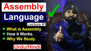 Assembly Language Programming Tutorial in Urdu/Hindi (Class 1)