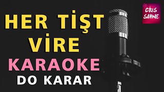 HER TİŞT VİRE Kürtçe Karaoke Altyapı Türküler - Canlı Saz - Do Resimi