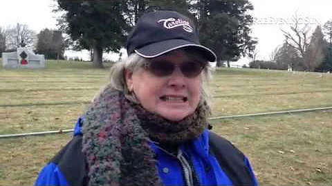 Susan McColley talks about the wreath-laying proje...