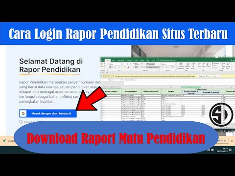 Cara Unduh dan Login Situs Raport Mutu Pendidikan 2022