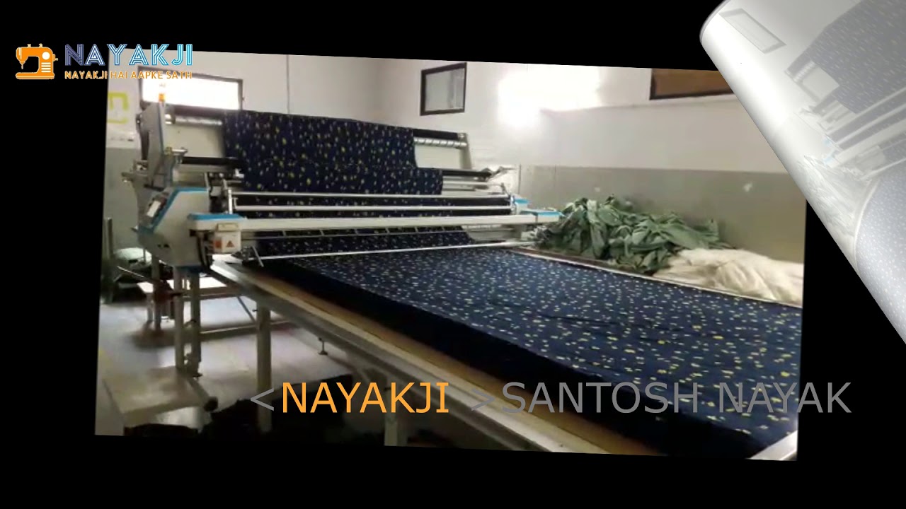 #NAYAKJI #autospreader jack automatic fabric spreading machine - YouTube