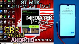 ST MTK Universal Tool FRP Bypass Mediatek model Android 8-9-10-11-12 [[ TESTED LG Q60 ]] screenshot 2
