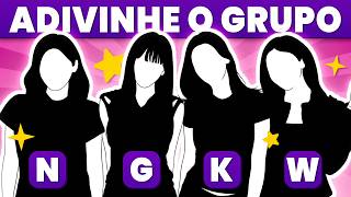 ADIVINHE O GRUPO PELAS INICIAIS DOS MEMBROS! 🔤  | K-POP GAME 2026 screenshot 2