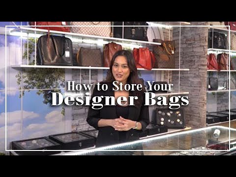 How To Properly Store Your Designer Handbag #designerhandbag #properst