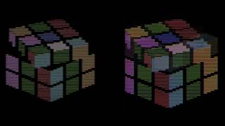 Atari 2600 Rubik's Cube Prototype Display #2