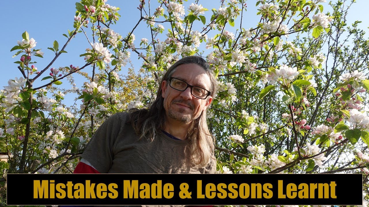 Mistakes Made and Lessons Learnt - Allotment Update May 2022