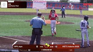 METX Adams 2028 vs. OPS Jays (2025.07.10)