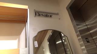 Schindler 330A Hydraulic Elevator - Crate & Barrel - The Mall at UTC - Sarasota, FL