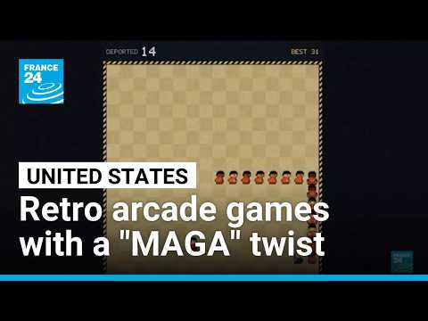 Trump's White House releases deportation video games • FRANCE 24 English