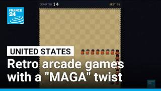 Trump's White House releases deportation video games • FRANCE 24 English screenshot 4