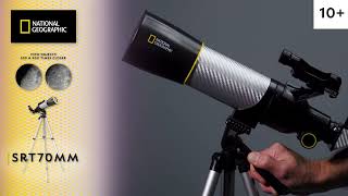 National Geographic SRT70MM   70mm Refractor Telescope with Panhandle Mount and Solar Filter