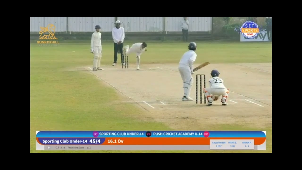 sports cube tournament Push Cricket Academy vs Sporting cricket academy YouTube