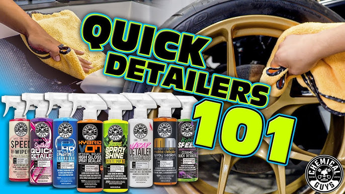 Chemical Guys Synthetic Quick Detailer, bargain or brutal? Review and  comparison! 
