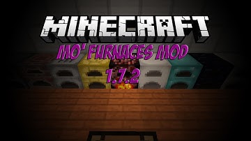 Minecraft Mod Showcase 1.7.2/1.7.10 | MORE FURNACES MOD | COOK TO 25x SPEED!