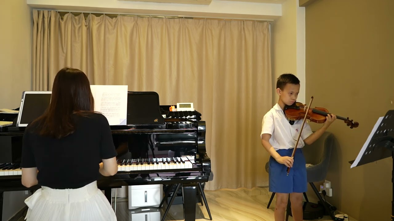 Nos. 4, 5 and 6 from Romanian Folk Dances by Béla Bartók (ABRSM Grade 8 Violin Exam C4)