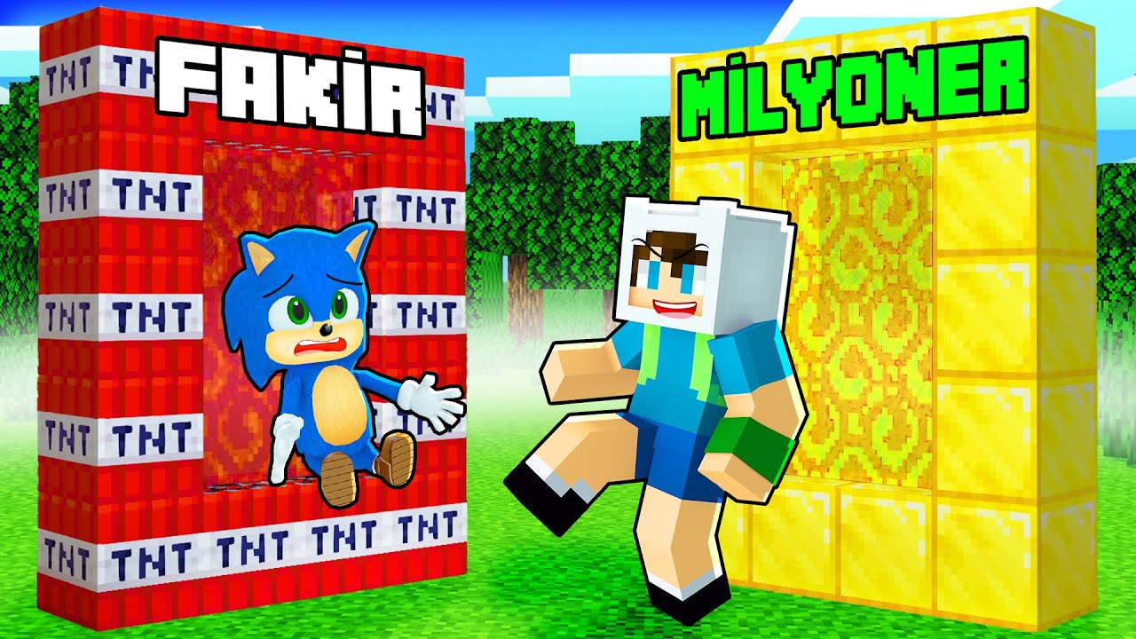 YANLIŞ LANETLİ PORTALI SEÇERSEN ÖLÜRSÜN! 😱 Minecraft