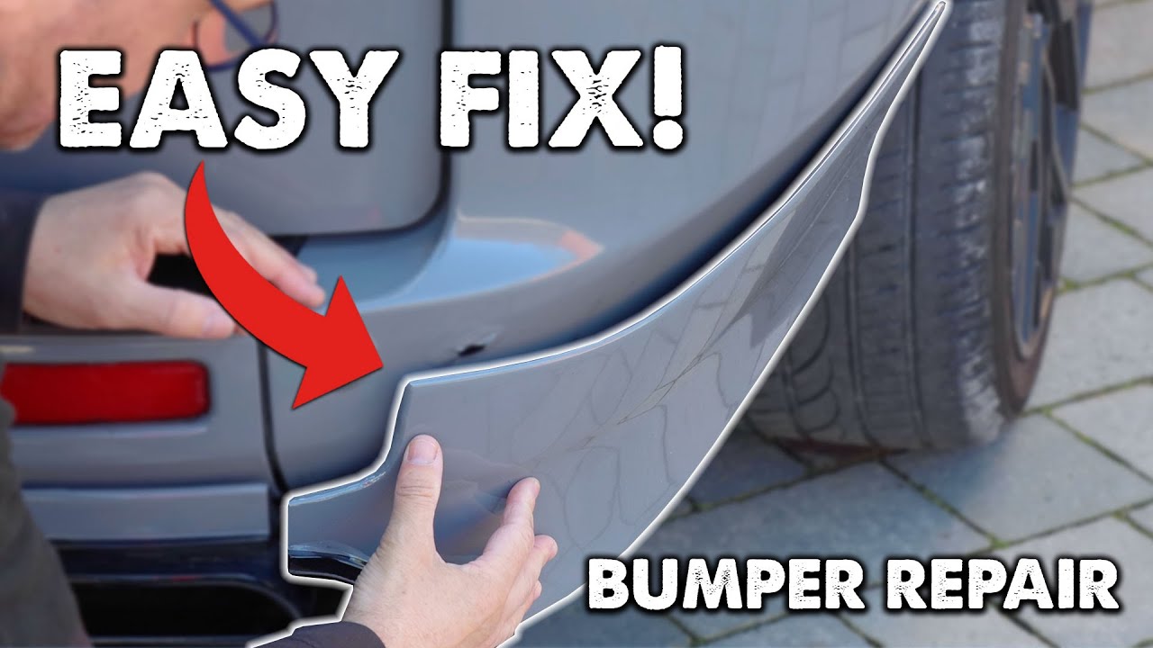 Debonded Van Bumper Repair YouTube