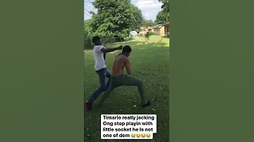 Li socket brother beating his ass 😭😂