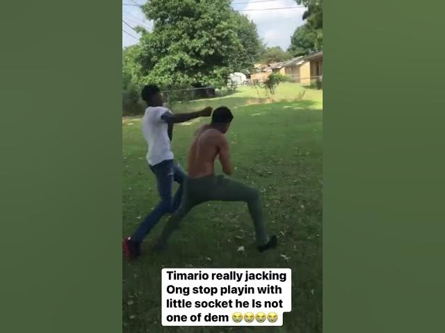 Li socket brother beating his ass 😭😂