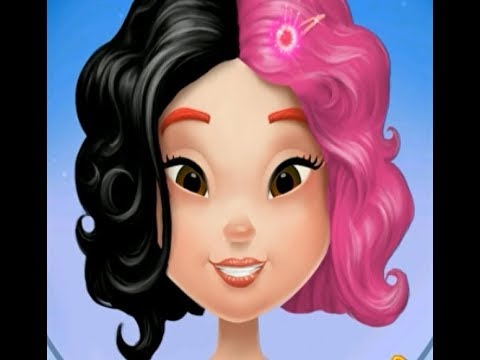Fun Game For Kids Crazy Hair Salon Girl Makeover Youtube