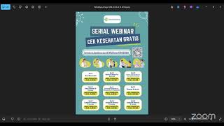 Serial Webinar CKG Hari Ke-2: Seri Balita dan Anak Prasekolah