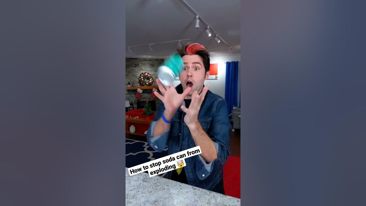 How to Stop Soda From Exploding 🤯 #shorts - YouTube
