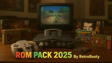 Nintendo 64 (N64) - Rom Pack 2025 (389 Games + Art) - Retrobat
