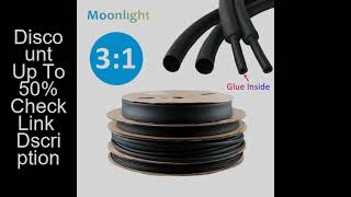 1\/5\/10\/50M 3:1 Heat Shrink Tube With Double Wall Glue Tube Diameter 1.6\/2.4\/3.2\/4.8\/6.4\/7.9\/9.5\/12.7
