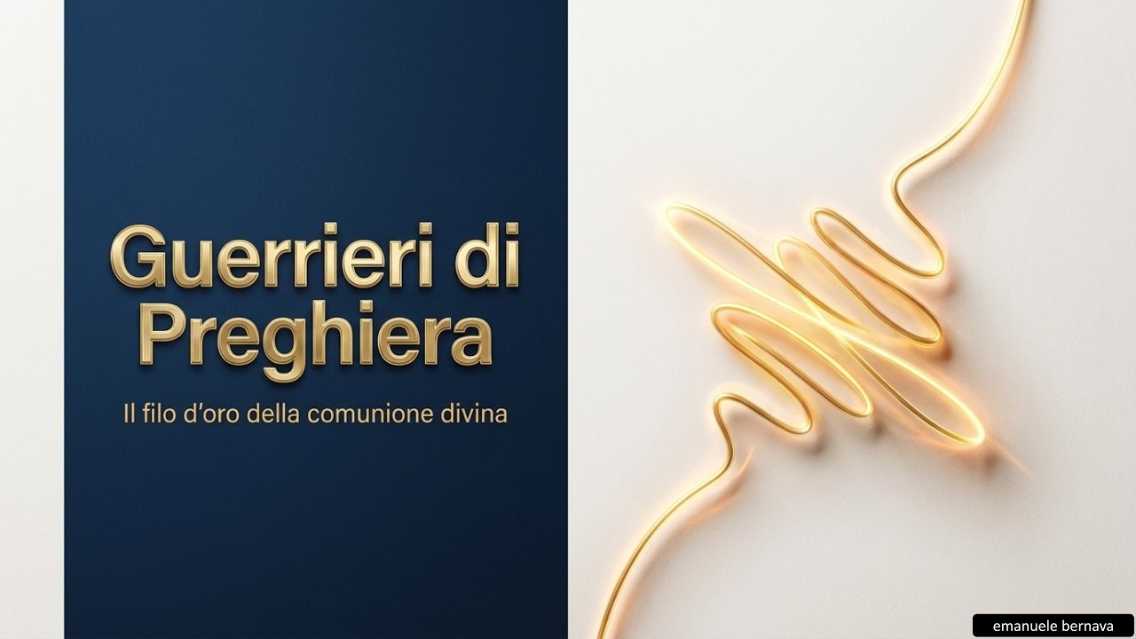 SDS 9/5/2026 - La lezione in video in 6 minuti - Guerrieri di Preghiera | Emanuele Bernava