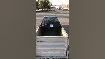 Mesh cable tarp systems by Detroit Tarp