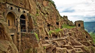 Вардзия — пещерный город-монастырь в Грузии