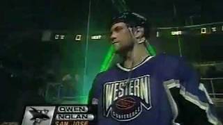 Owen Nolan presentation at 1997 All-Star game -