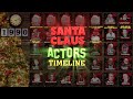 Santa Claus Actors Timeline